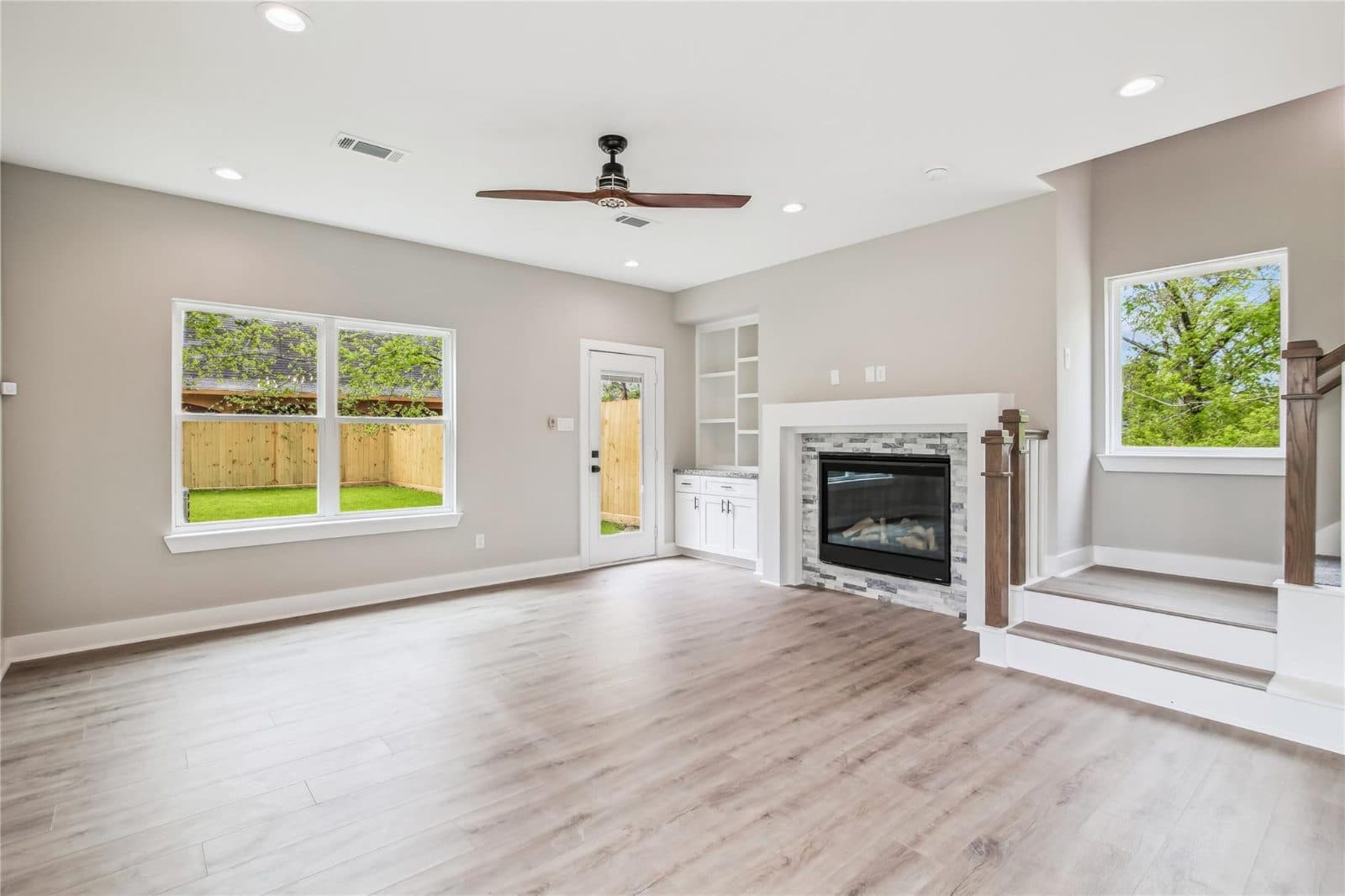 Acres Homes New Build — Living & fireplace, Acres Homes — Houston, TX