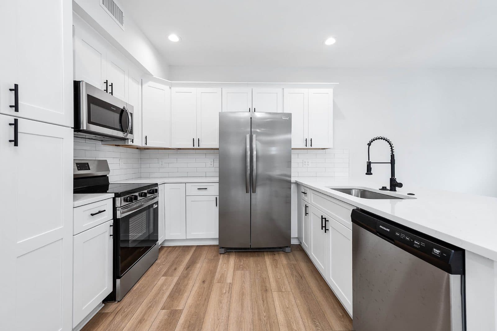 Fortune Street Duplexes — Chef's kitchen, Acres Homes — Houston, TX