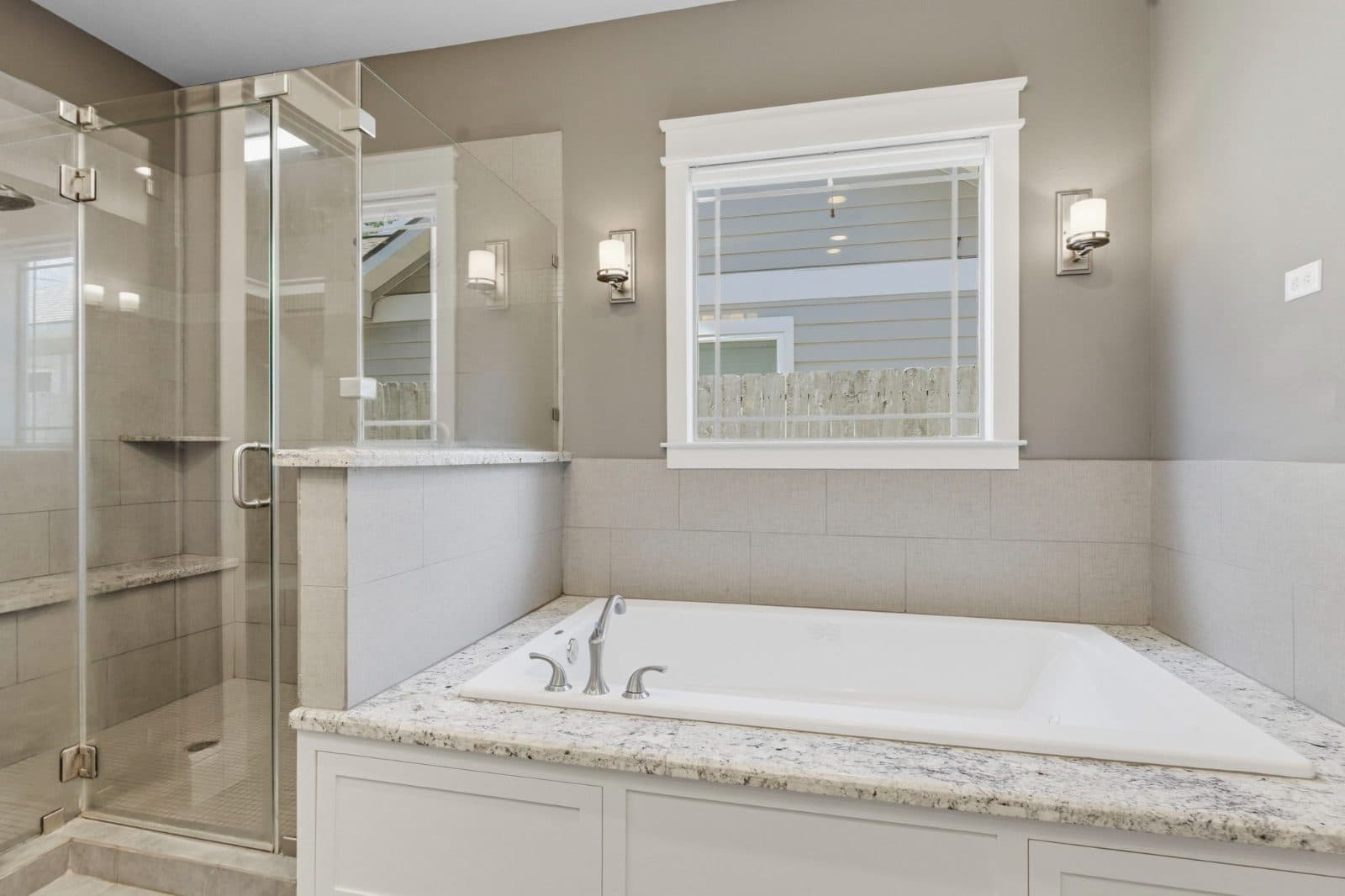Oak Forest Infill — Spa shower & soaking tub, Houston, TX
