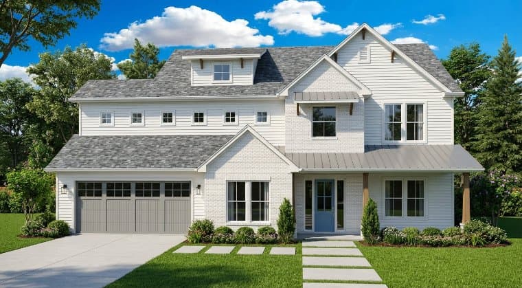 Timbergrove Custom Home — Custom Home in Houston, TX by K-Tex Services